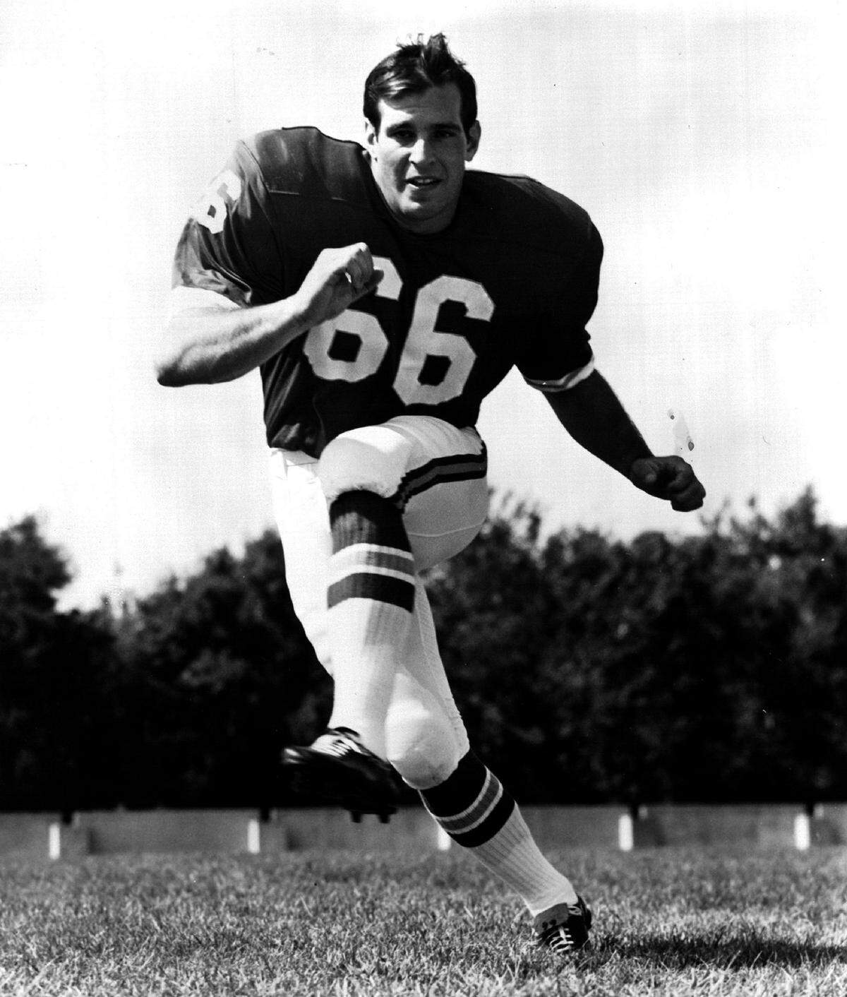linebacker Bob Stein, Kansas City Chiefs, 1969-1972