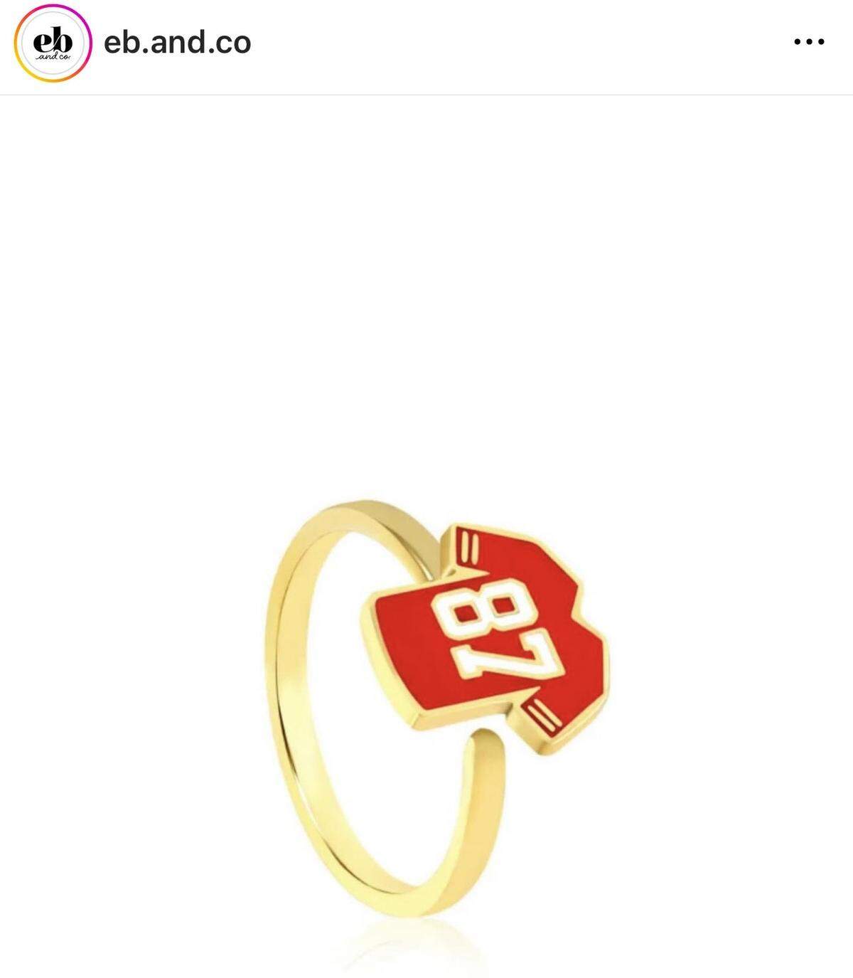 The locally sold ring Taylor Swift fans wanted after she wore it in Baltimore.