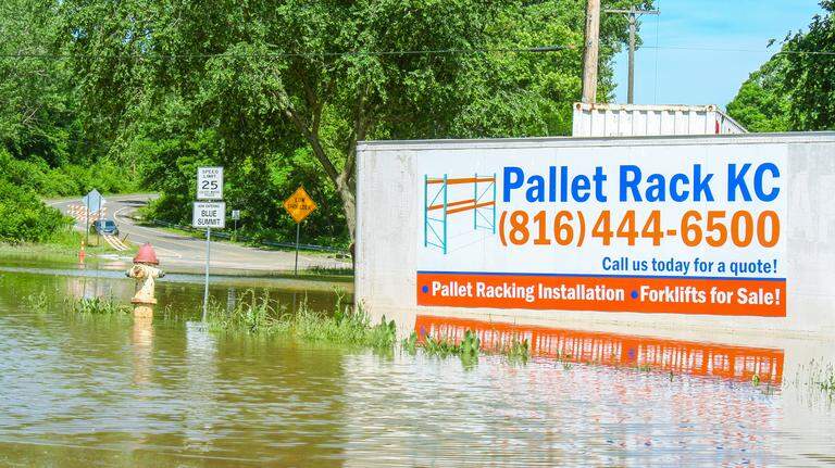 Floods keep shutting down roads on edge of KC. City, county say not their problem
