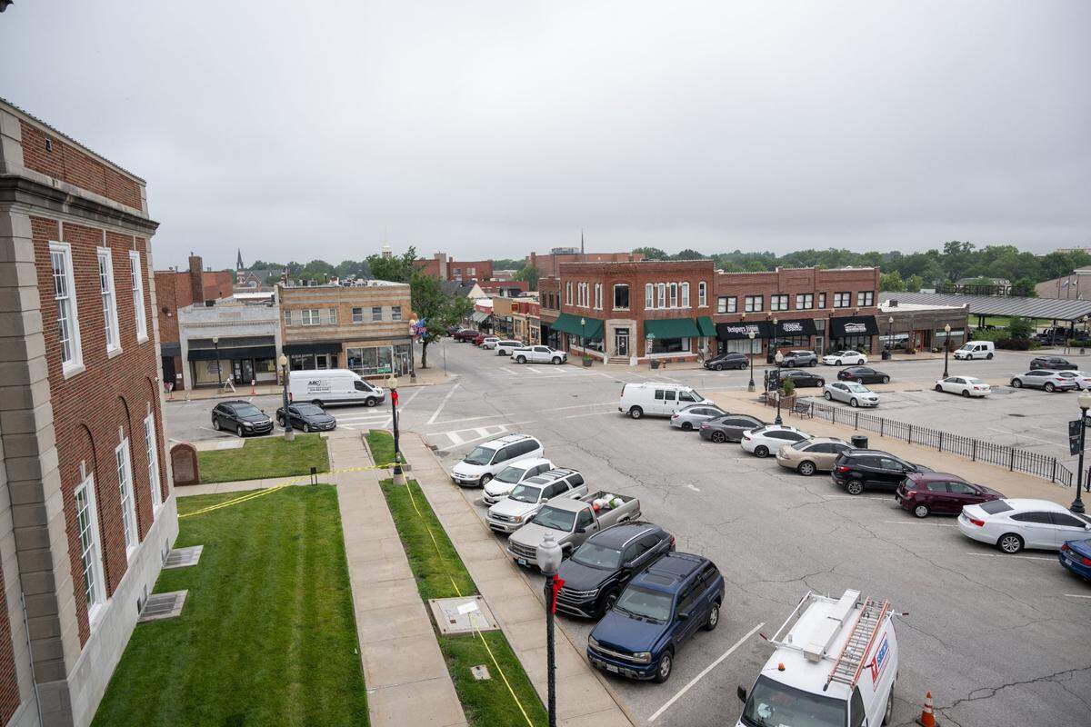 Independence Square, Wednesday, July 3, 2024, in downtown Independence.