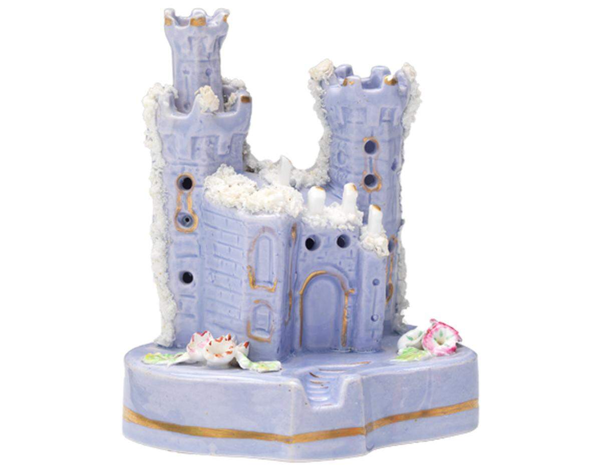 A ceramic castle from 1840-60 will be part of “Castles, Cottages and Crime” running July 10-March 6 at the Nelson-Atkins Museum of Art.
