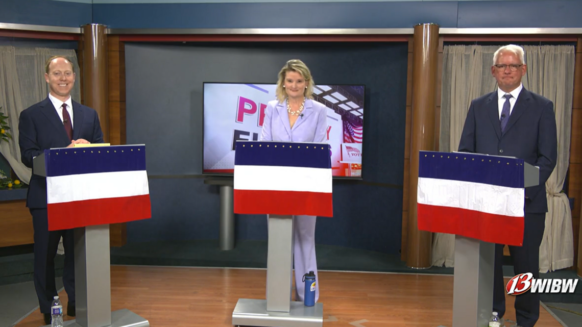Kansas Democrats mix policy vision, personal attacks in televised governor debate