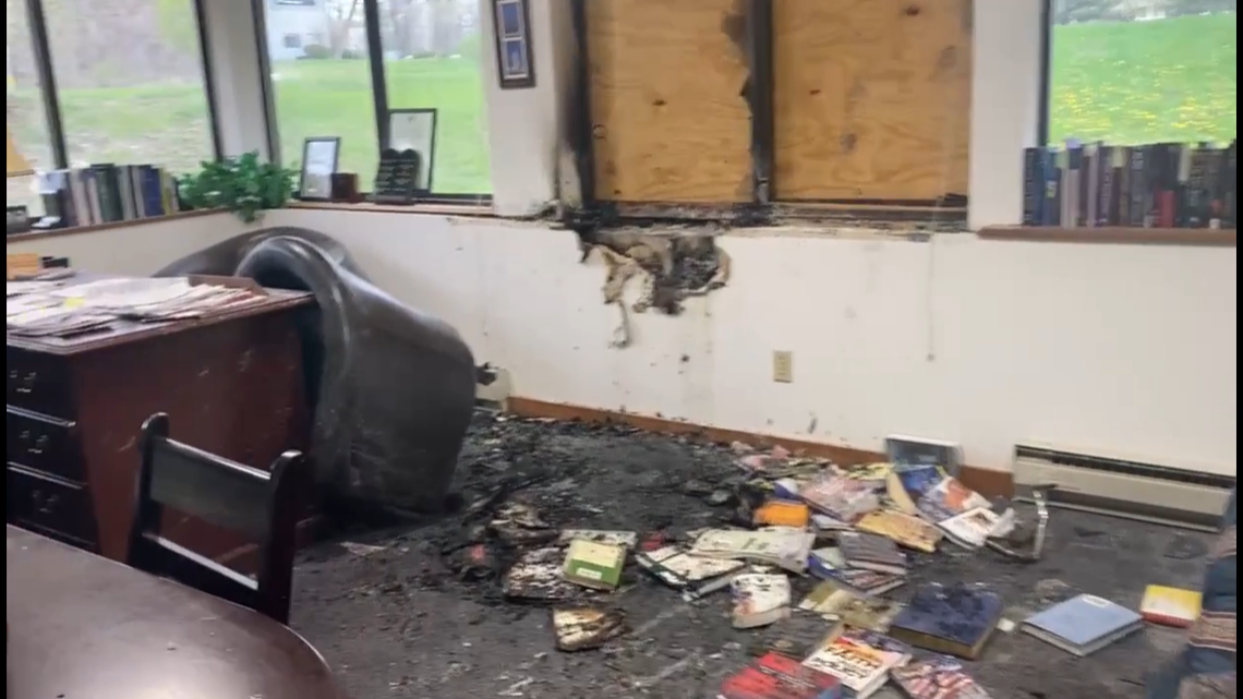 An office building used by an anti-abortion group in Madison, Wisconsin, was set on fire and vandalized.