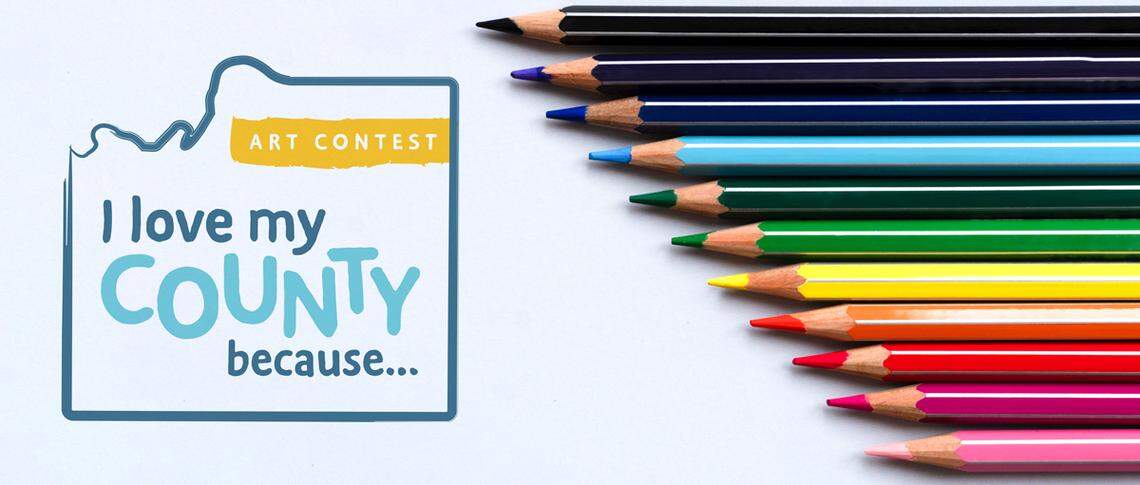 Johnson County officials are encouraging students in the first through 12th grades to enter the 2022 “I Love My County Because” art contest.