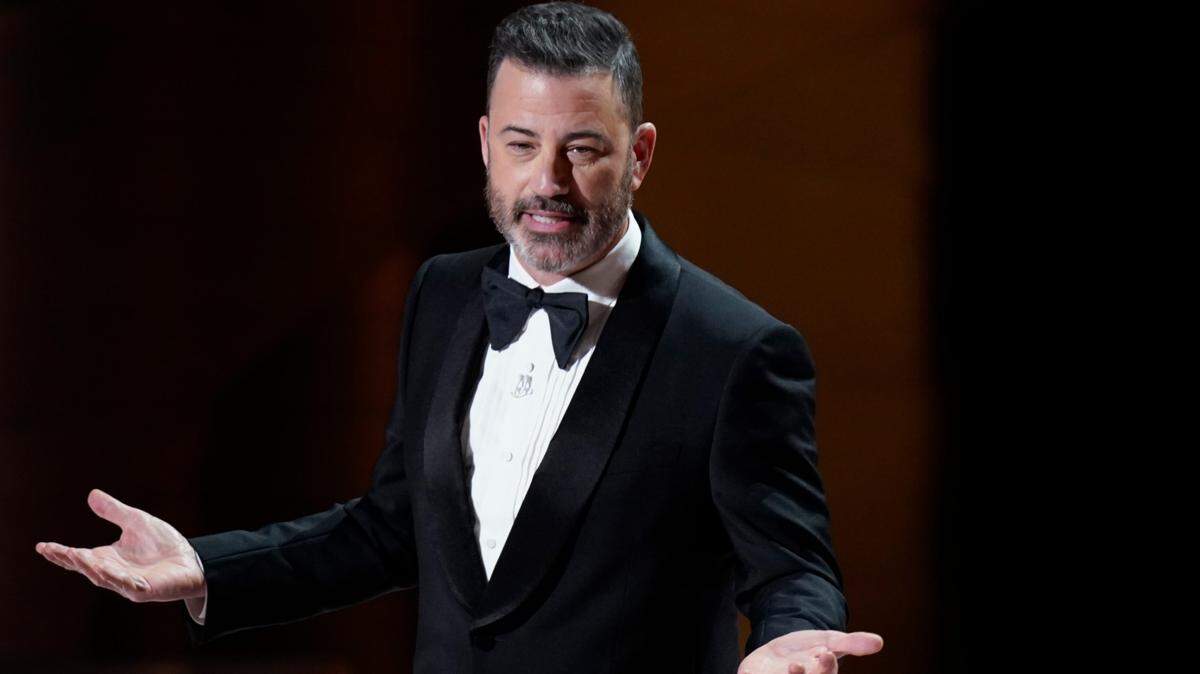Jimmy Kimmel, here seen hosting the Oscars 2024, called Charlie Kirk’s killer MAGA, which led to his suspension. 