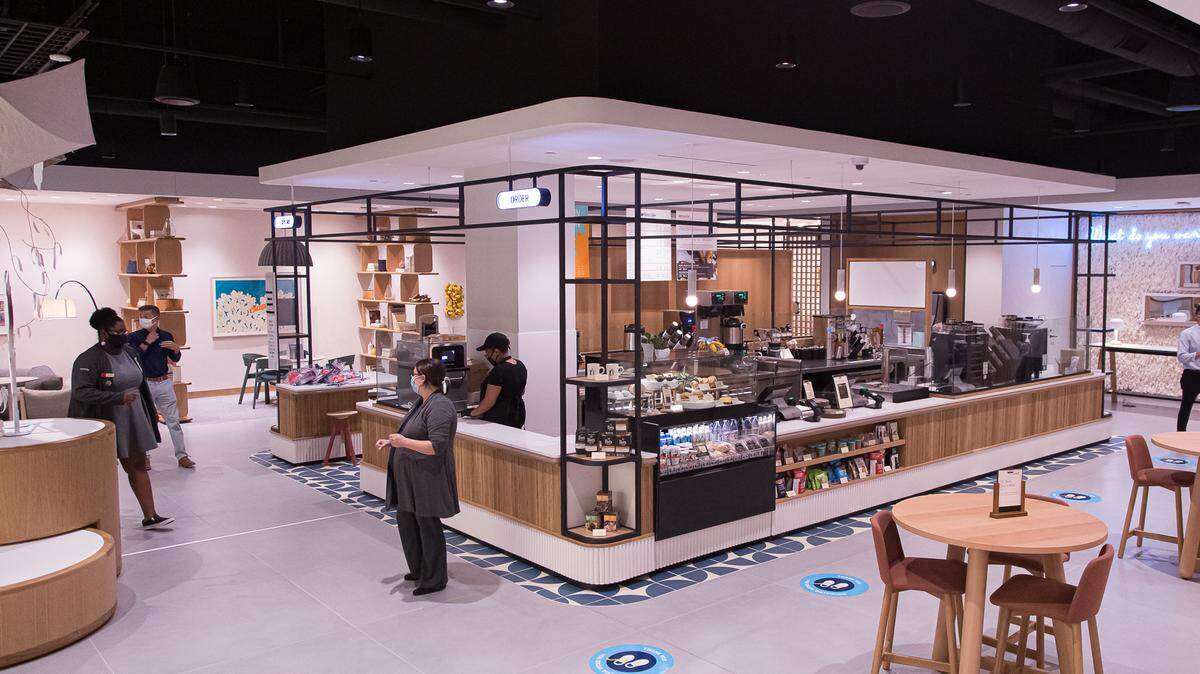 Capital One Cafe in the Mall of America in Minnesota.