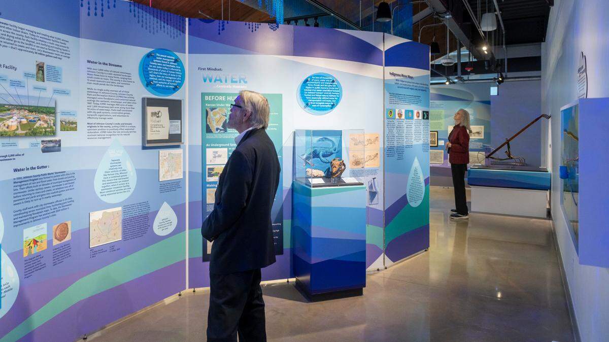 Ripples. Water, Community and You, is a new exhibit at the Johnson County Museum, will be on display through Jan. 10.