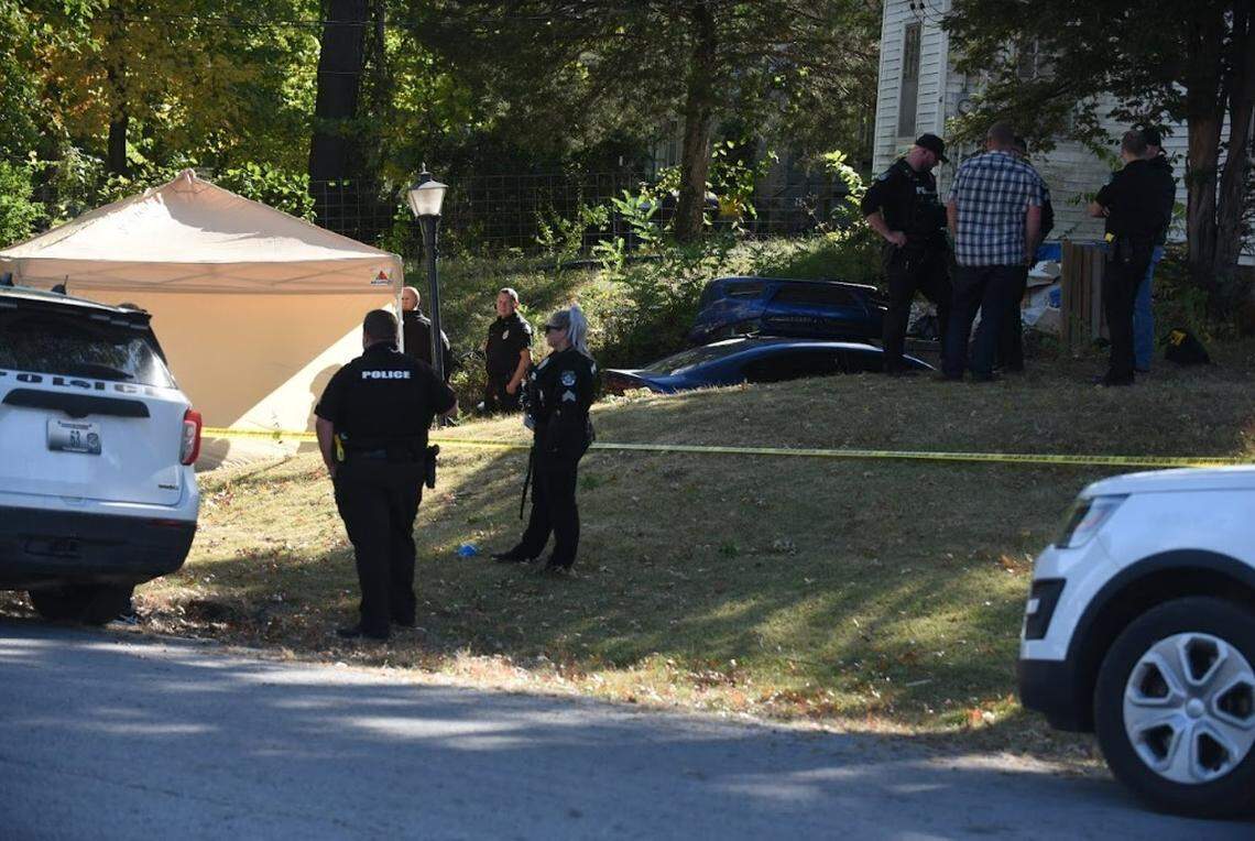 Law enforcement officers investigated a reported kidnapping and sexual assault Friday at a home in the 300 block of Old Orchard Street in Excelsior Springs.