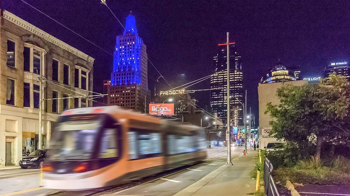 The streetcar line should be on Gov. Mike Parson's list to visit while he's in Kansas City.