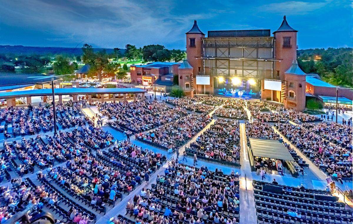 Starlight Theatre, which opened in 1950, began offering popular music concerts in 1980.