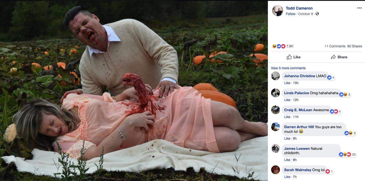 Well that’s not a baby.