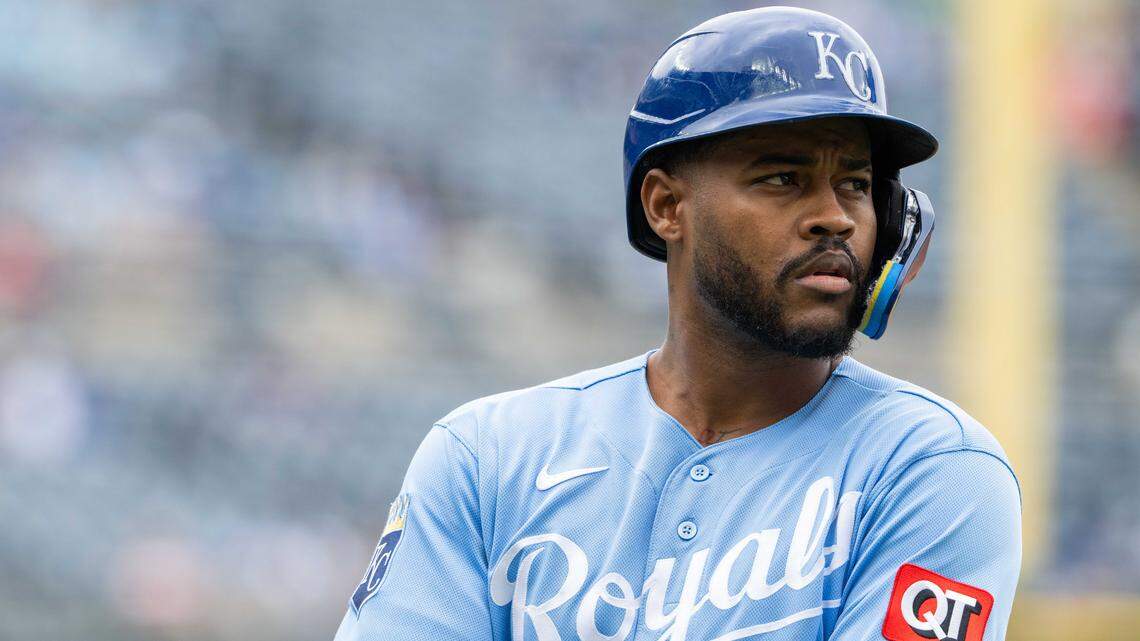 Royals’ Maikel Garcia held out of Friday’s lineup due to right-elbow soreness