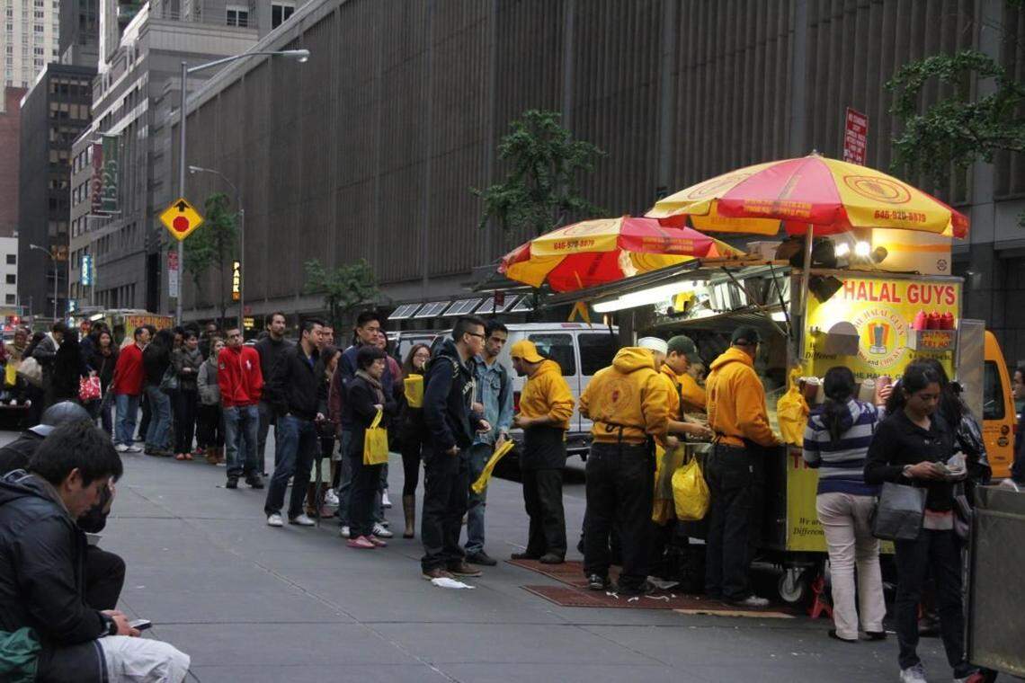 The Halal Guys started as a food cart in 1990. Now it has more than 85 restaurants.