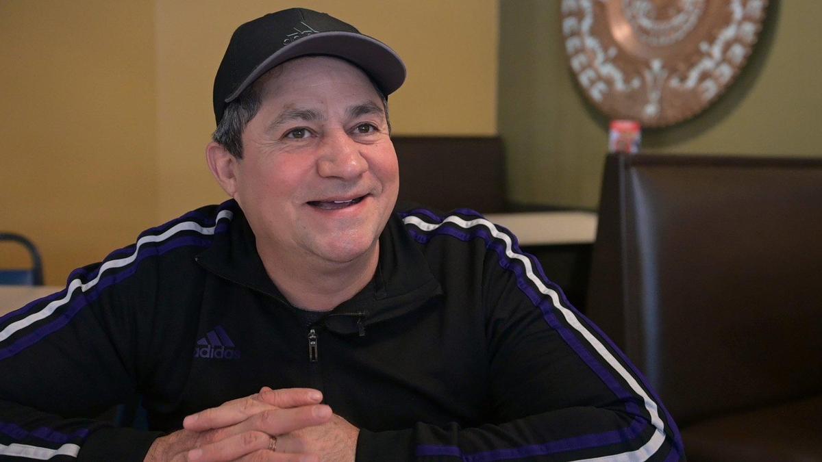 Alvaro Quezada, owner of two Dos Reales Mexican restaurants in Johnson County, explains how he makes his popular version of carnitas.