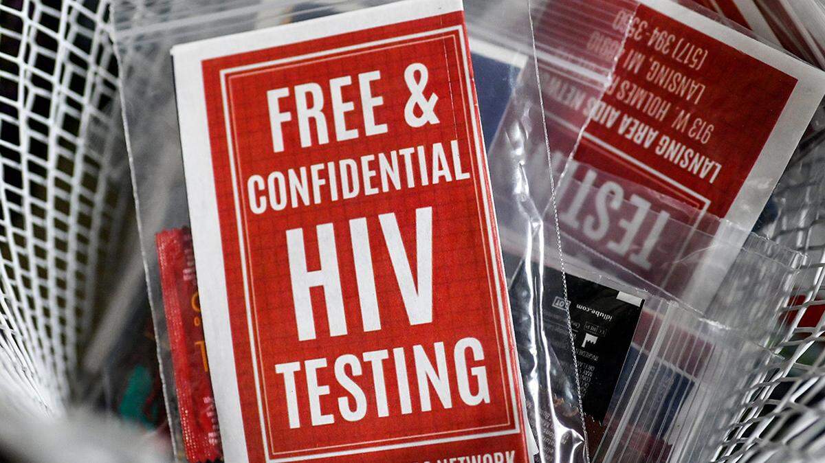 Information packets about HIV testing are available at the Area AIDS Network in Lansing. The packet include condoms as well.

210318 Hiv Testing 002a