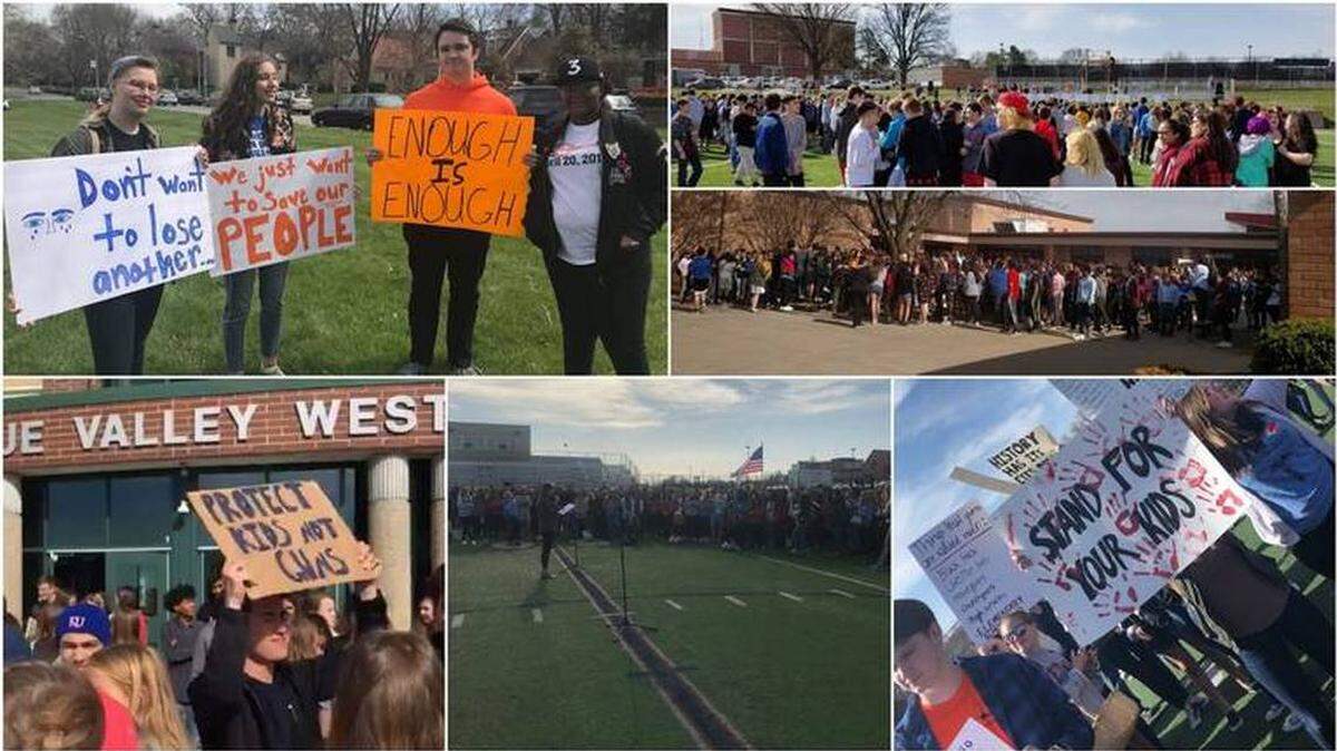 Shawnee Mission school officials will give updates on an investigation into complaints that administrators stifled students' free speech during rallies in April.