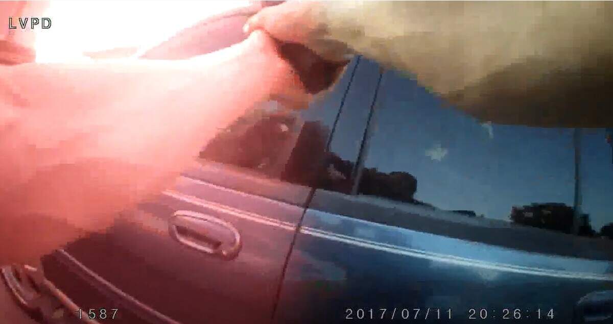 A clip from a body camera worn by former Leavenworth police officer Matthew Harrington was released Friday. The July 2017 police shooting killed Antonio Garcia Jr.