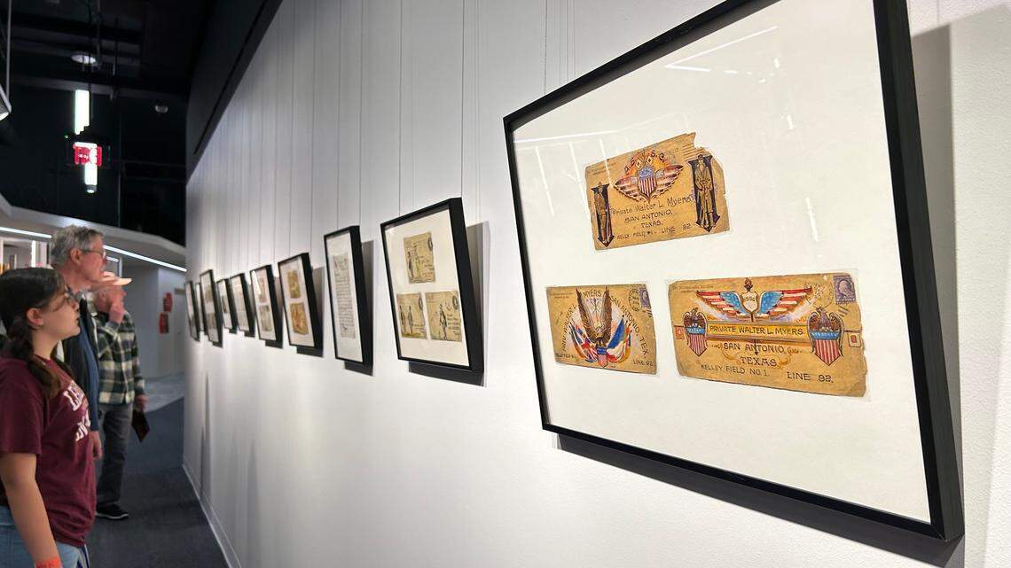 The National World War I Museum and Memorial’s Mail Call collection featured in the museum’s newly renovated lower level, which opened on May 19.