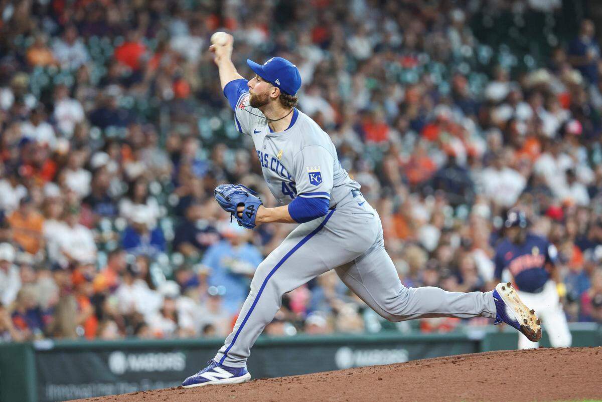 Kansas City Royals right-hander Alec Marsh got the Sunday start against the Astros at Minute Maid Park in Houston.