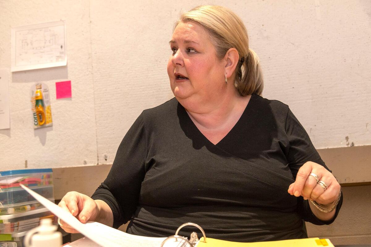 Sidonie Garrett, executive artistic director of the Heart of America Shakespeare Festival.