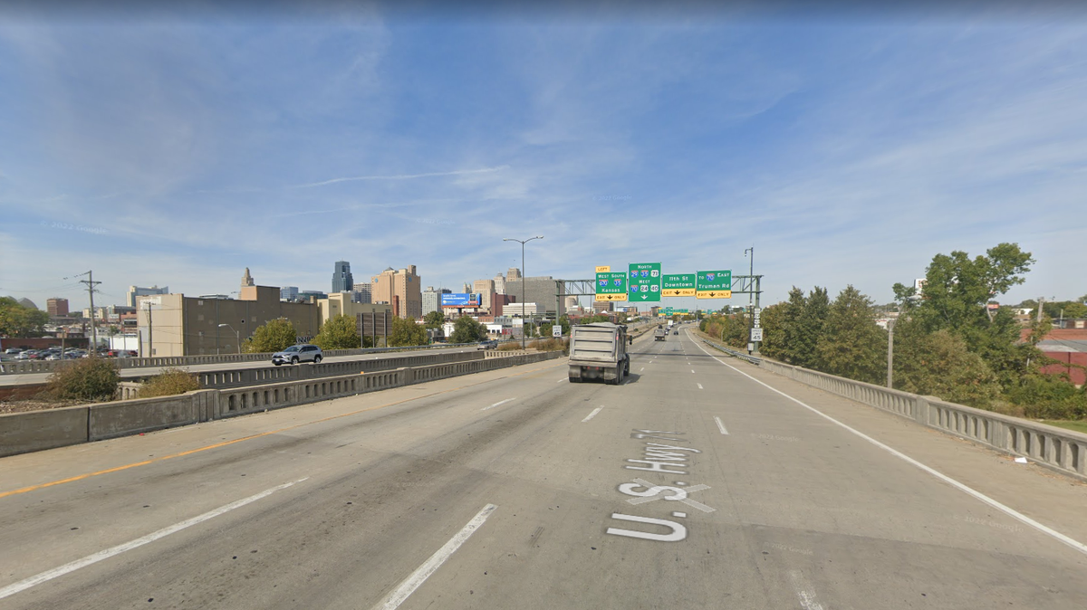 One person died Tuesday of injuries sustained during a two-vehicle crash on U.S. Highway 71 near East 18th Street on Friday, according to Kansas City police.