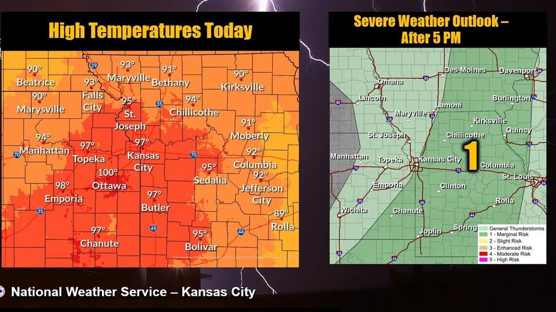 Strong storms could produce 60 mph winds in Kansas City area | Kansas ...