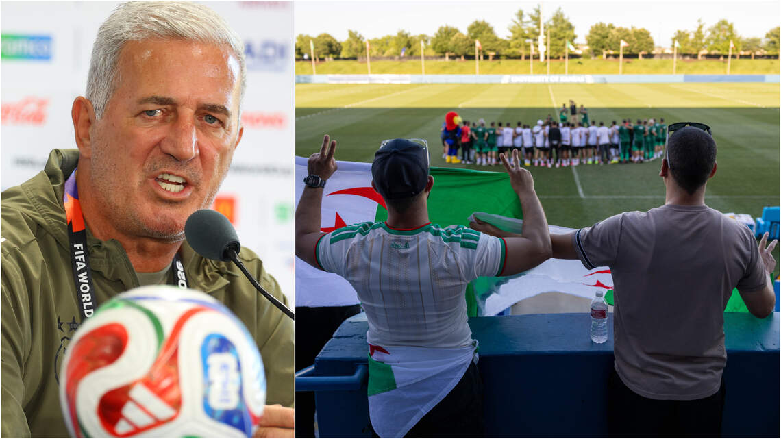 Algeria coach surprised and delighted by local support ahead of World Cup opener