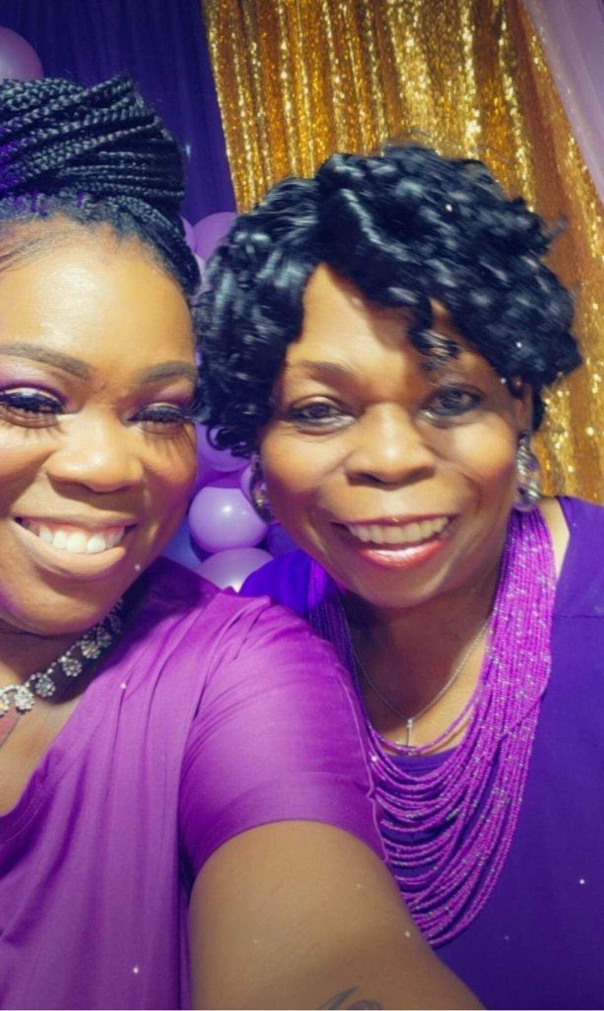 Voncille Strong, right, and daughter Trish Mitchell were close.