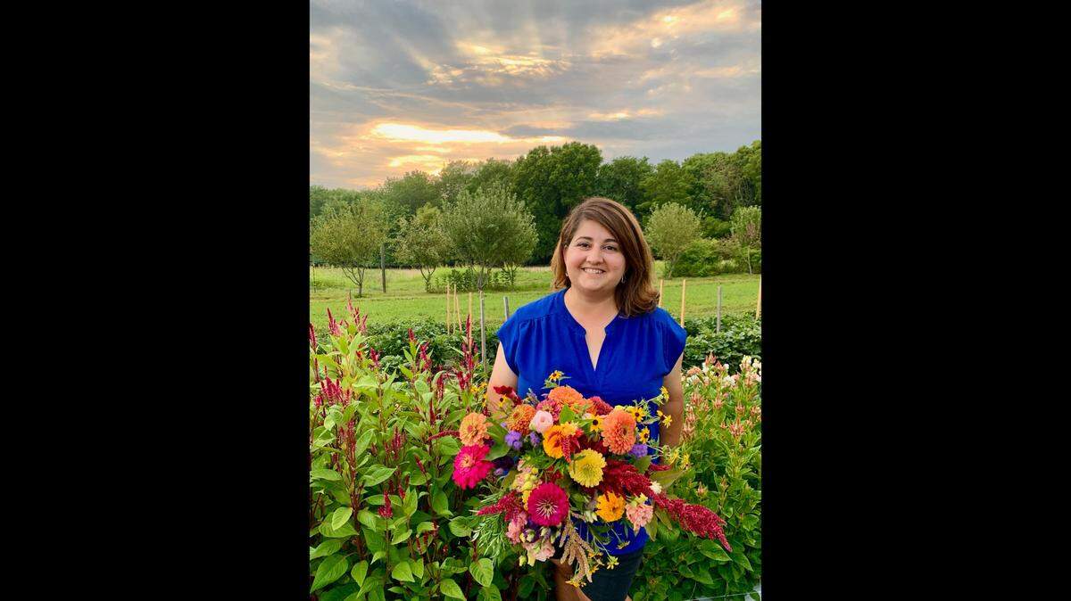 Angela Turner is the owner and “farmer florist” of Bel Fiore in Lee’s Summit.