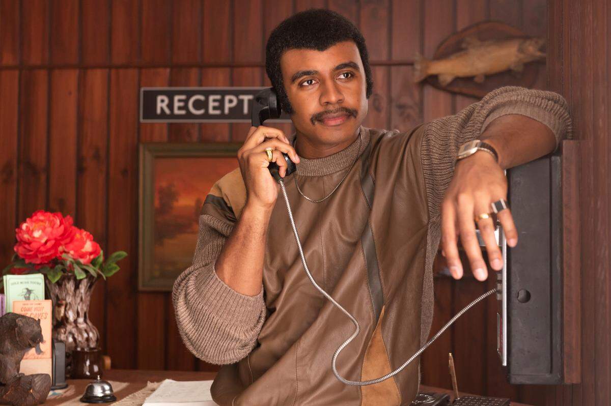 In “Young Rock,” Joseph Lee Anderson plays Rocky Johnson, a pro wrestler and father of Dwayne “The Rock” Johnson.