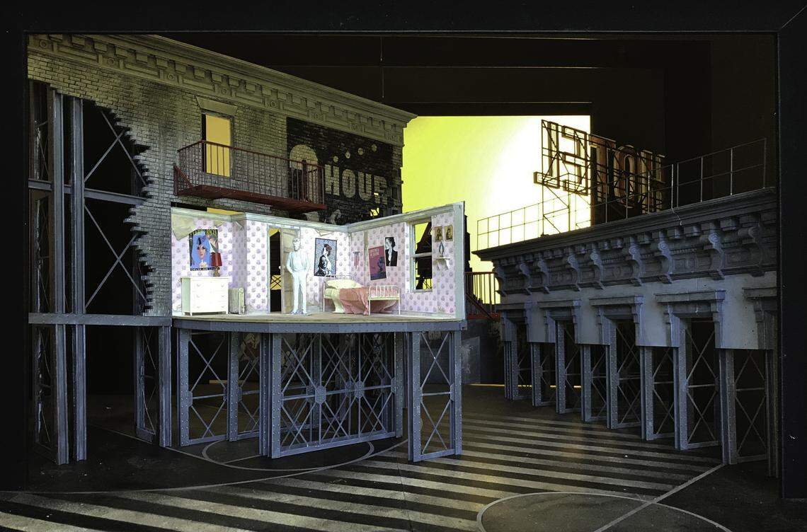 A rendering of the set from Lyric Opera’s “West Side Story.”