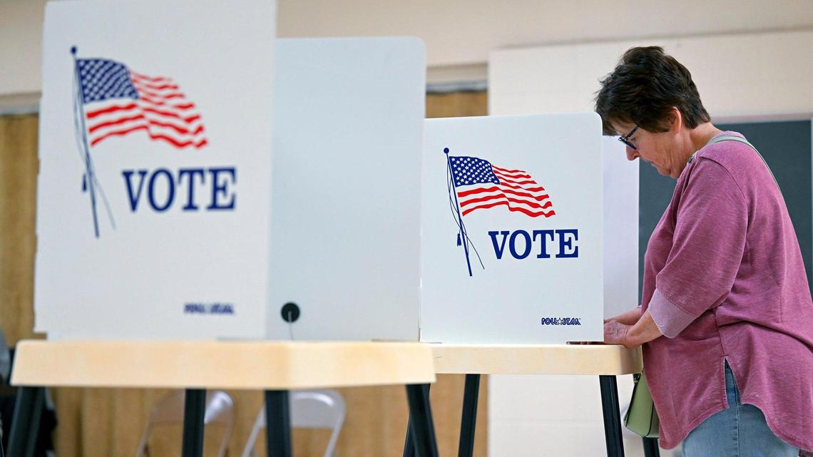 The Kansas Supreme Court in a decision Friday kept alive a lawsuit challenging the state’s “false representation” election crime.