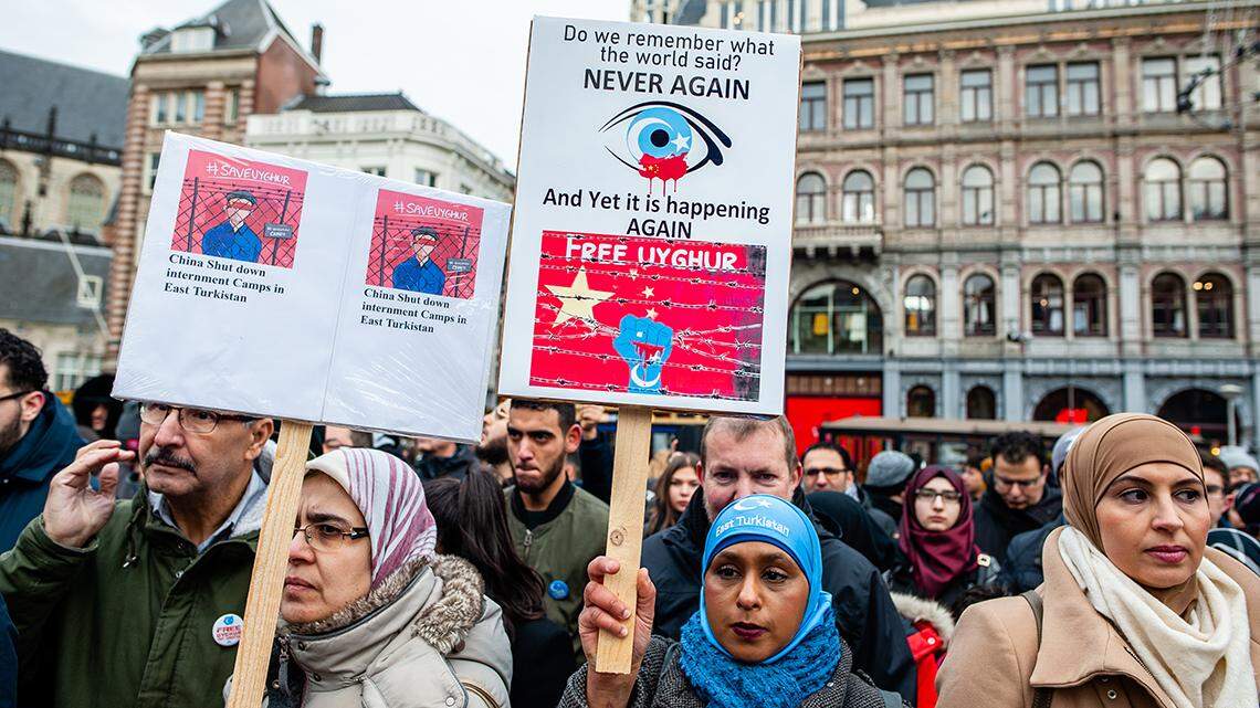 The Chinese government has reportedly detained more than a million Muslims, many of them Uyghur, in camps.