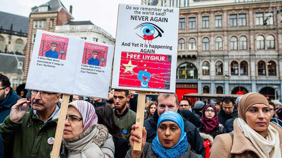 The Chinese government has reportedly detained more than a million Muslims, many of them Uyghur, in camps.