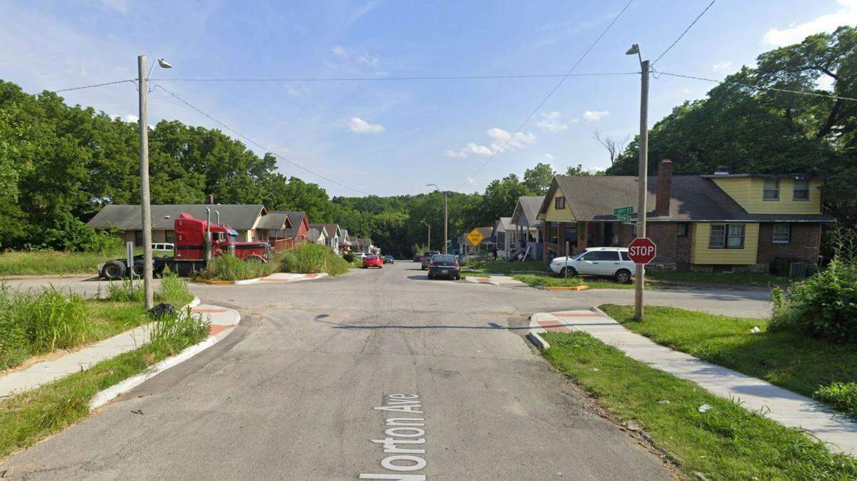 A man was killed, and a woman was injured in a double shooting late Wednesday in the Vineyard Northwest neighborhood of Kansas City. Officers responded to the shooting around 11:45 p.m. in the 4000 block of Norton Avenue. This Google Maps Street View image of the area is from June.