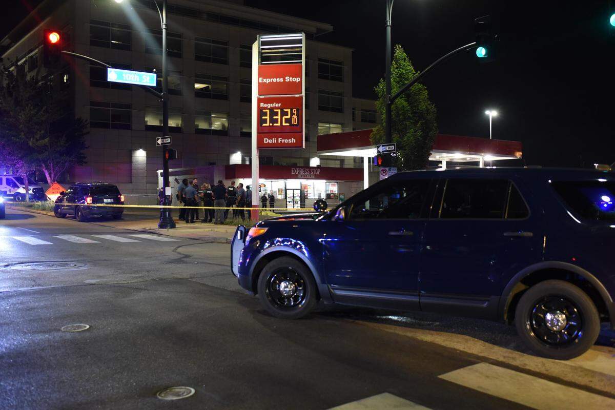 Kansas City police were investigating a fatal shooting Friday night at the Express Stop gas station at 10th and Locust streets.