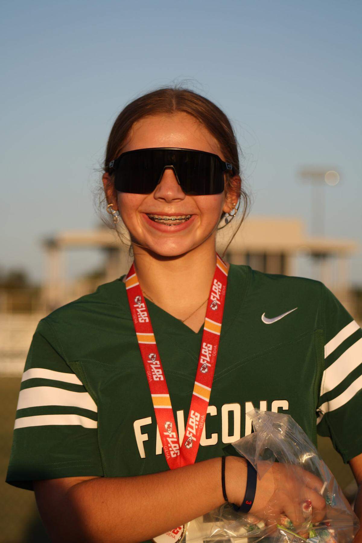 Staley High School senior Victoria Brady was one of 32 girls’ flag football athletes in the United States selected to compete at the NFL’s Pro Bowl Games in February in San Francisco.