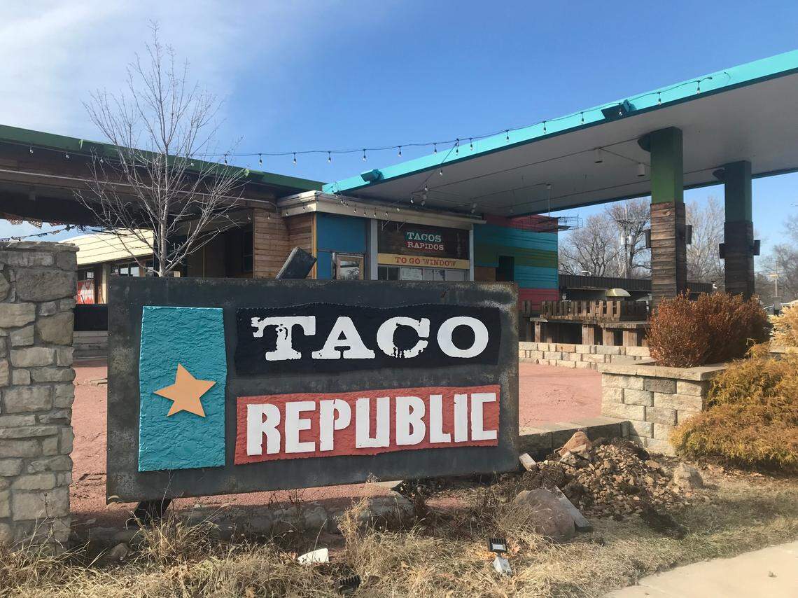 The Taco Republic at 500 County Line Road in Kansas City, Kansas, opened in 2013.