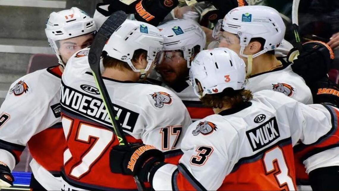 Kansas City Mavericks beat Allen Americans in Texas, even ECHL series at 2 wins apiece