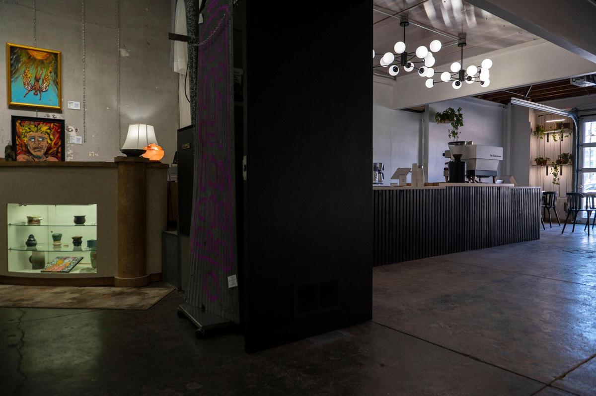 The Slow Bar opened in the former lobby of the Jones Gallery.