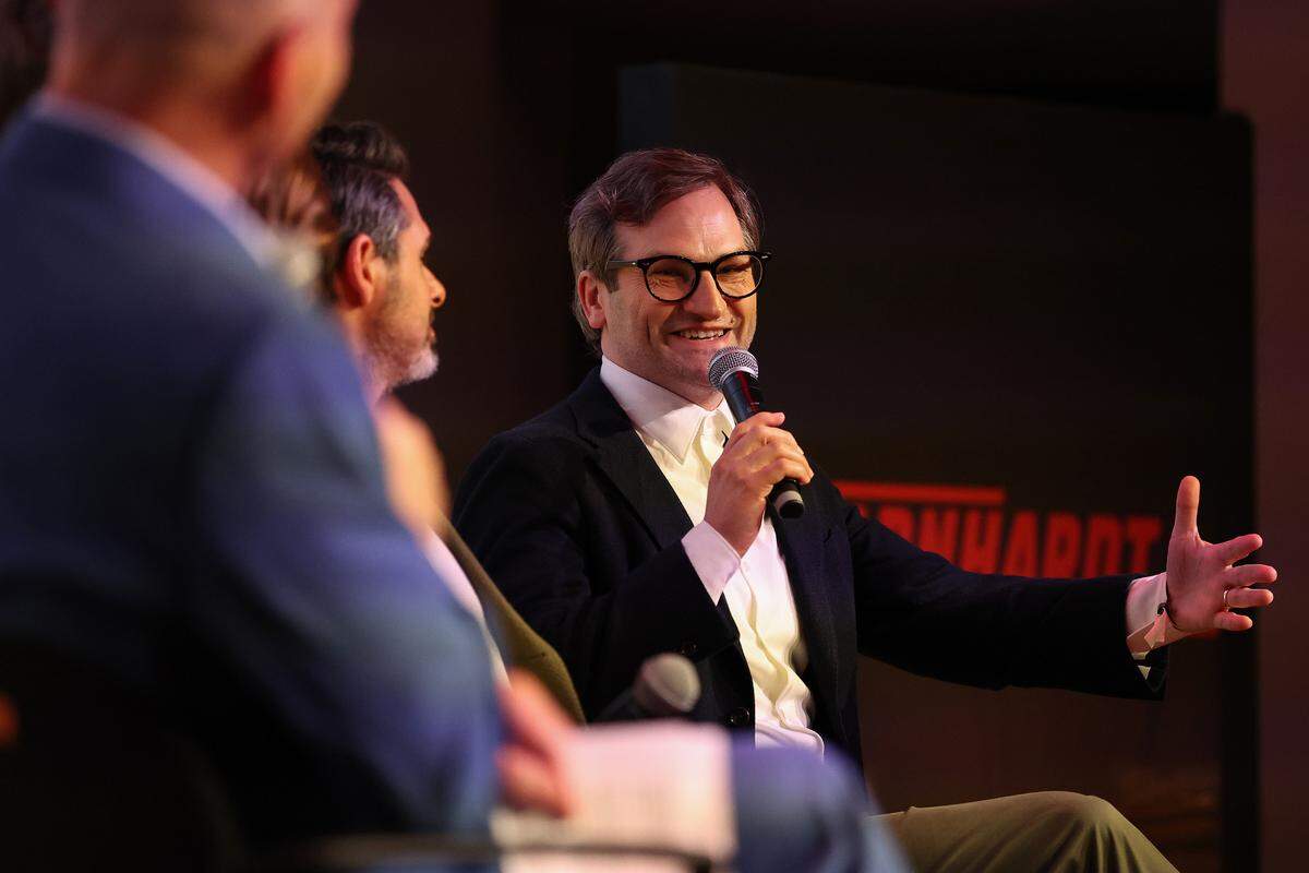 Mizzou grad Dan Lindsay speaks during the NASCAR on Prime Presents The World Premiere of Earnhardt at The Revelry on May 22, 2025 in Charlotte, North Carolina.