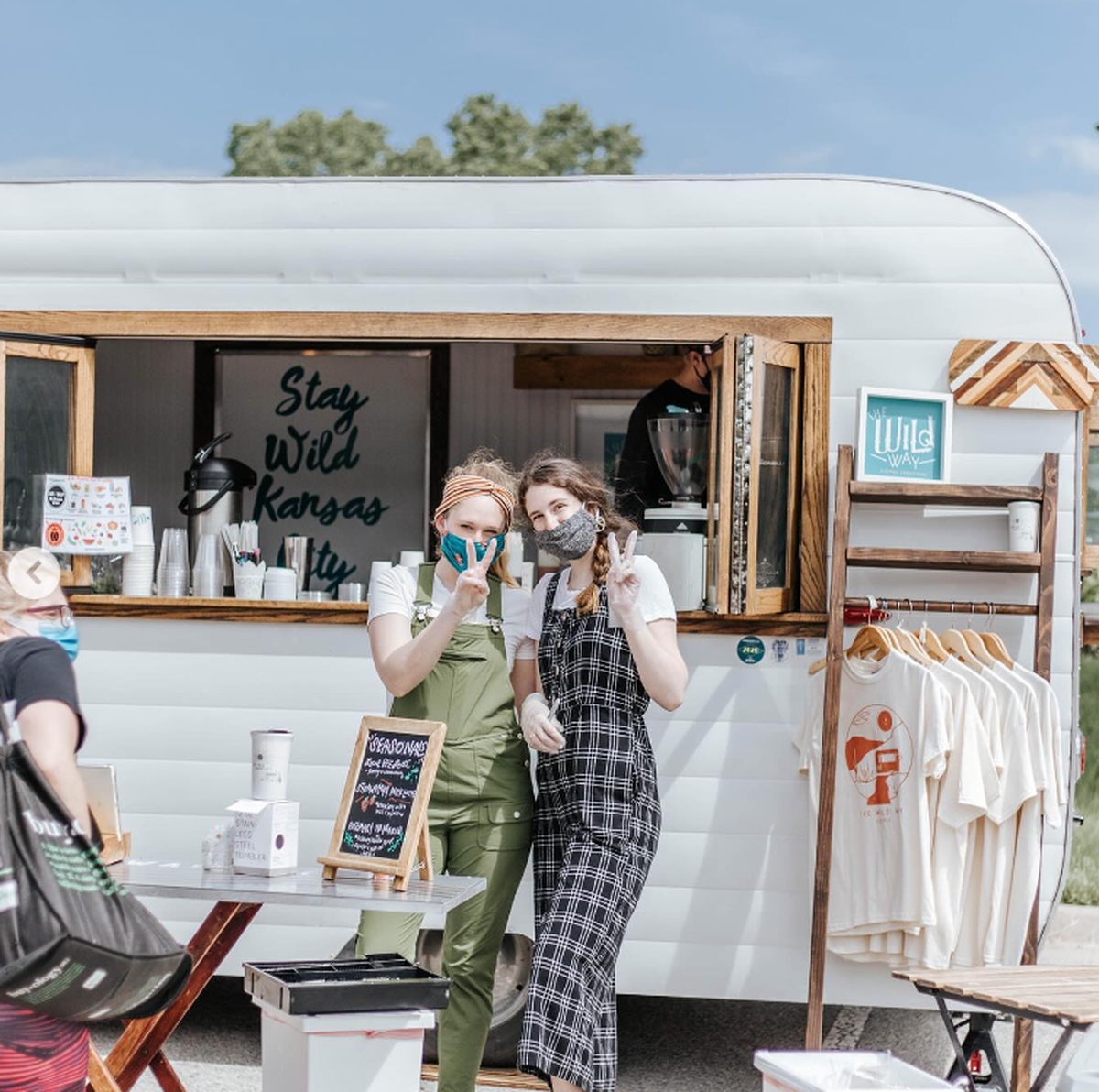 The Wild Way Coffee Camper frequented several stops in the Kansas City area. Its schedule was always posted on its social media pages.