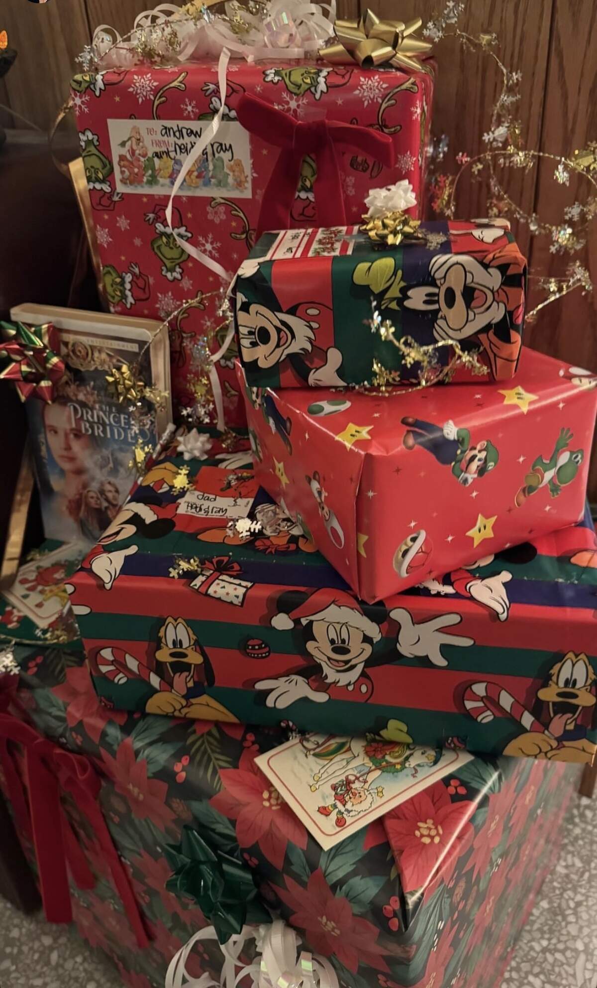 Oh to know what was in those boxes.