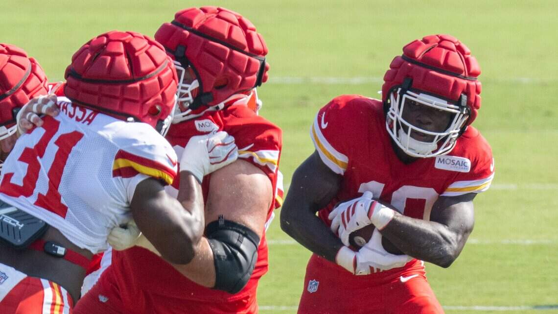 Photos: Pads are on and position battles are heating up at Chiefs training camp