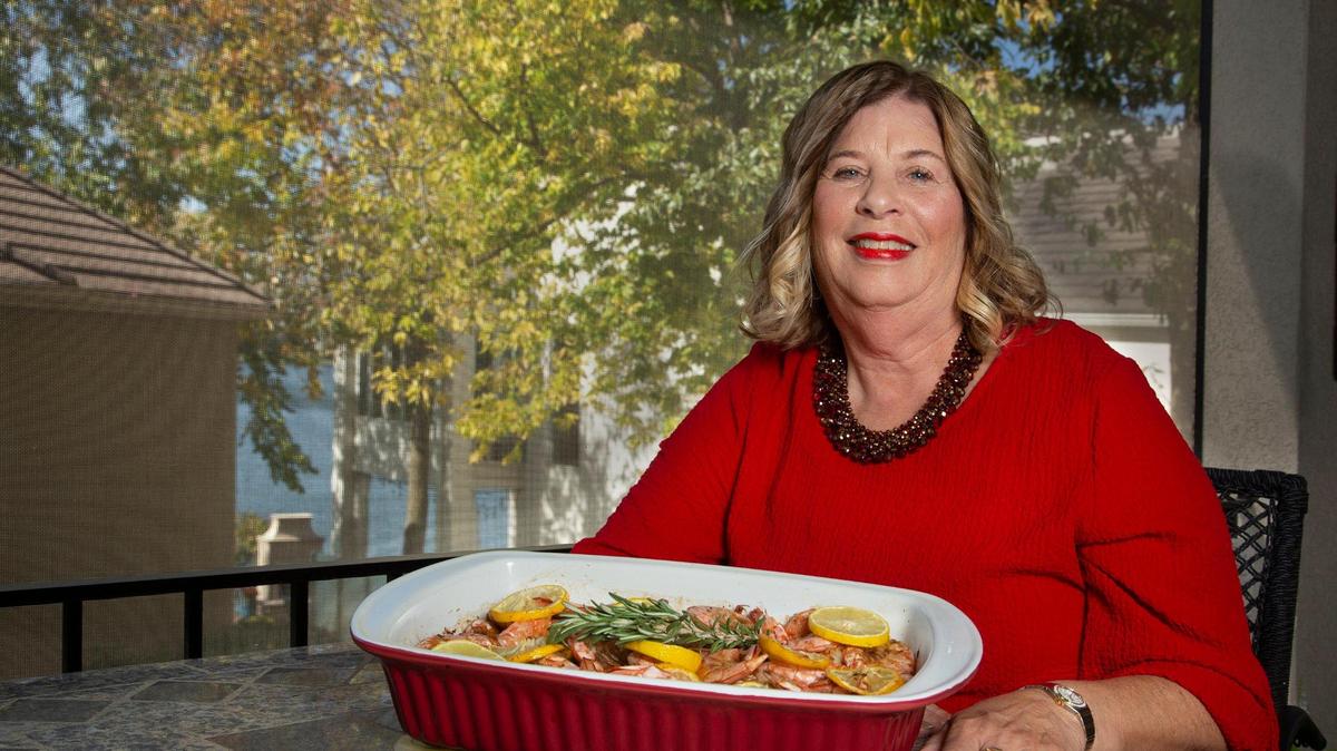 Susan Robinson, of Lee’s Summit, shares her recipe for Cajun Christmas Baked Shrimp in Butter.