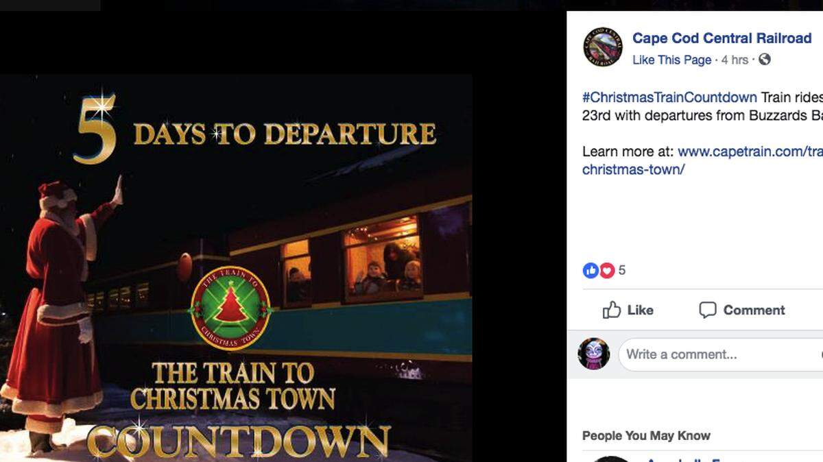 A “Polar Express”-type train - called the “Train to Christmas Town” - struck and killed a man and woman in Massachusetts. The train had first responders and dozens of their children on board.