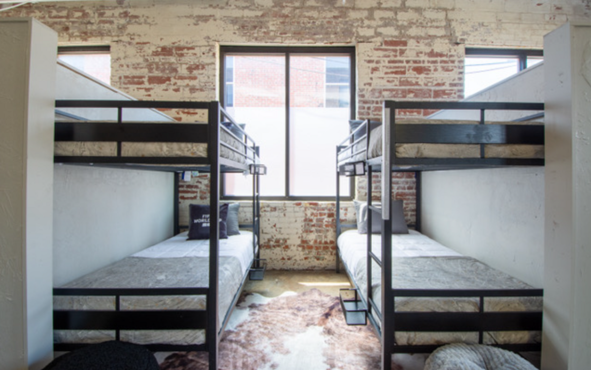 Promotional image of Open Doors’ new World Cup hostel in Kansas City, which will become the organization’s home for its efforts to curb homelessness after the event.