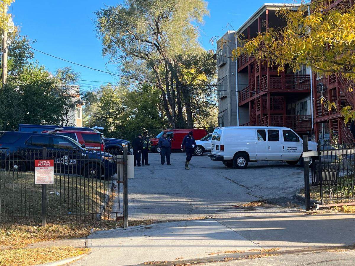 An early morning fire engulfed a Kansas City building early Monday, killing at least one person, a Kansas City police spokeswoman said. The cause of the fire is under investigation.