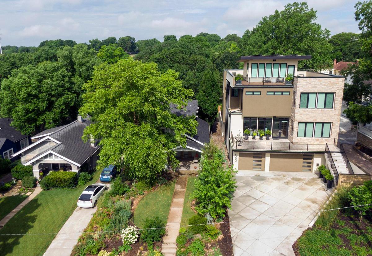 Built in 2020, the 3,300-square-foot home near 50th and Wyoming streets replaced a Spanish-style bungalow and sold for $1.2 million. Westwood Park Homes Association is now looking to perhaps control just how how big some homes can be.