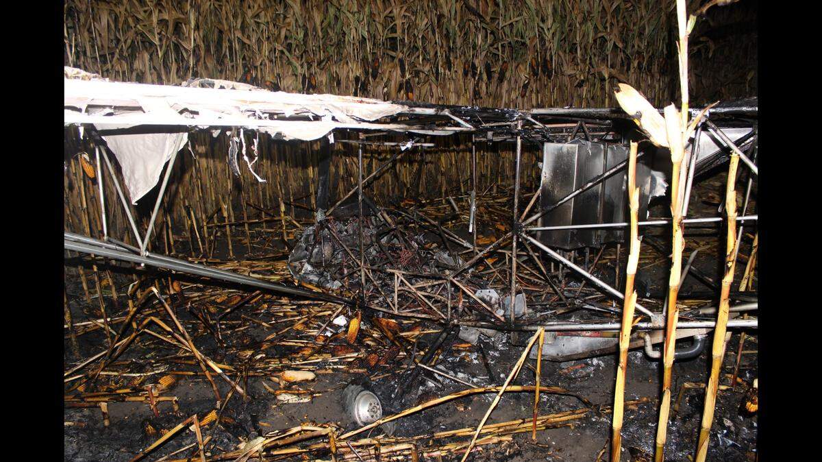 An aircraft caught fire and crashed after taking off from the Liberty Landing Airport, a small airstrip on suburban Liberty’s outskirts near Missouri City.